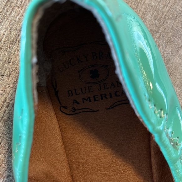 Lucky Brand Mint Green Flats Size 8 - Picture 7 of 7